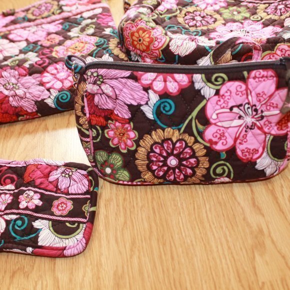 Vera Bradley Bundle: Backpack, tote, wallet, and small crossbody purse - Picture 7 of 16